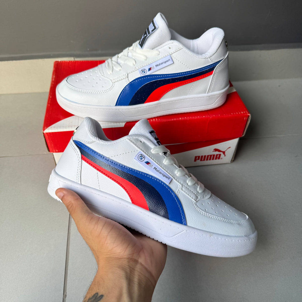 Tênis Caven BMW - Branco