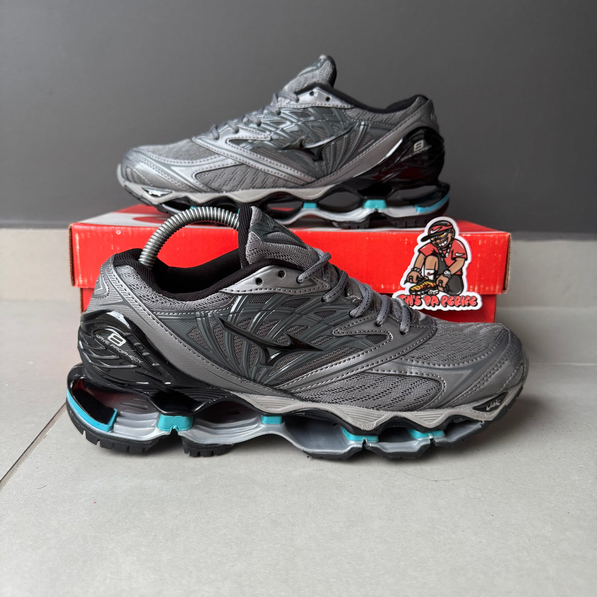 Mizuno Wave Prophecy 8 “Cinza/Azul”