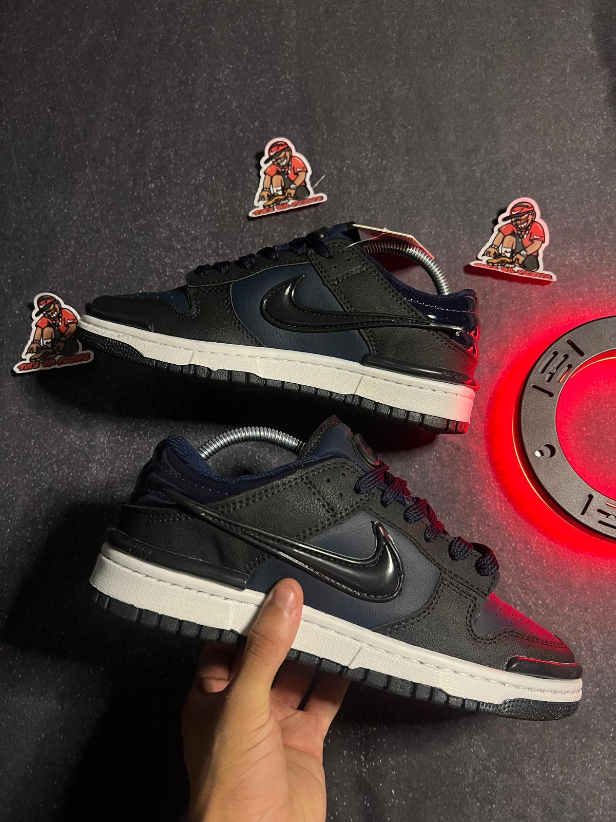 Tênis Dunk SB Twist - Azul escuro