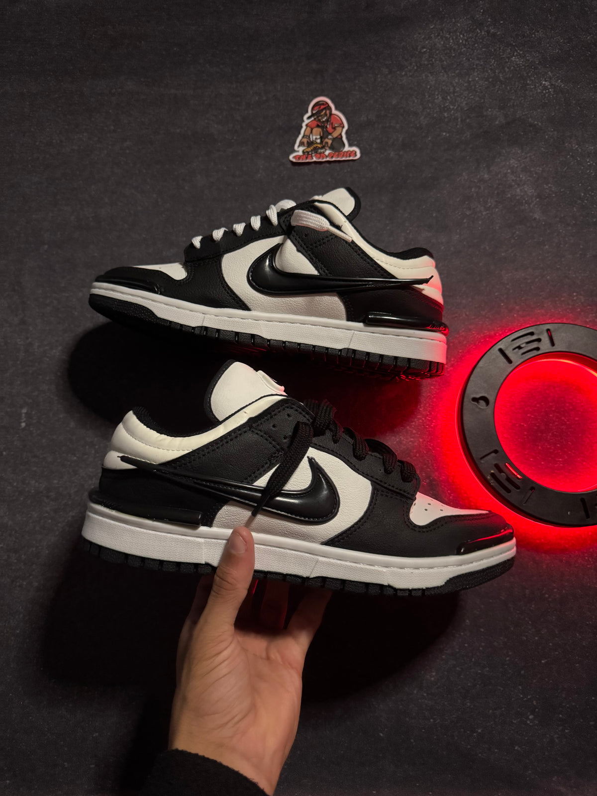 Tênis Dunk SB Twist - Panda