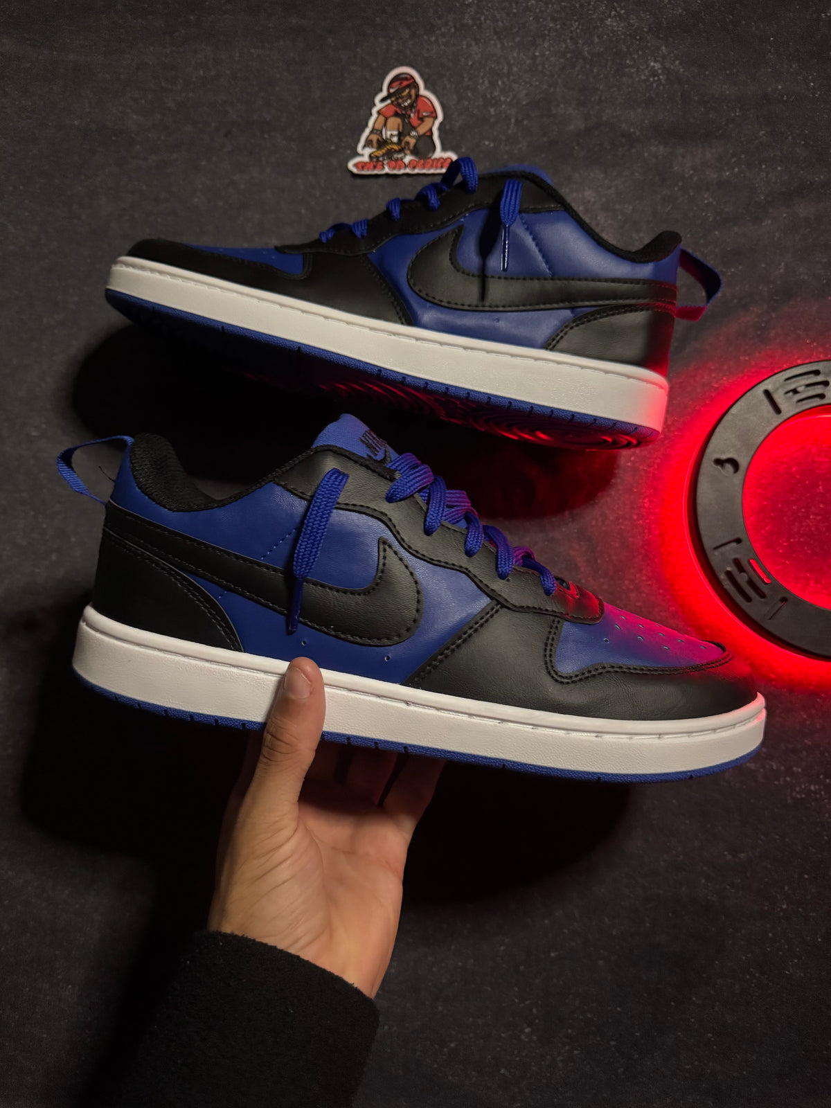 Tênis Nike Borough - Azul/Preto