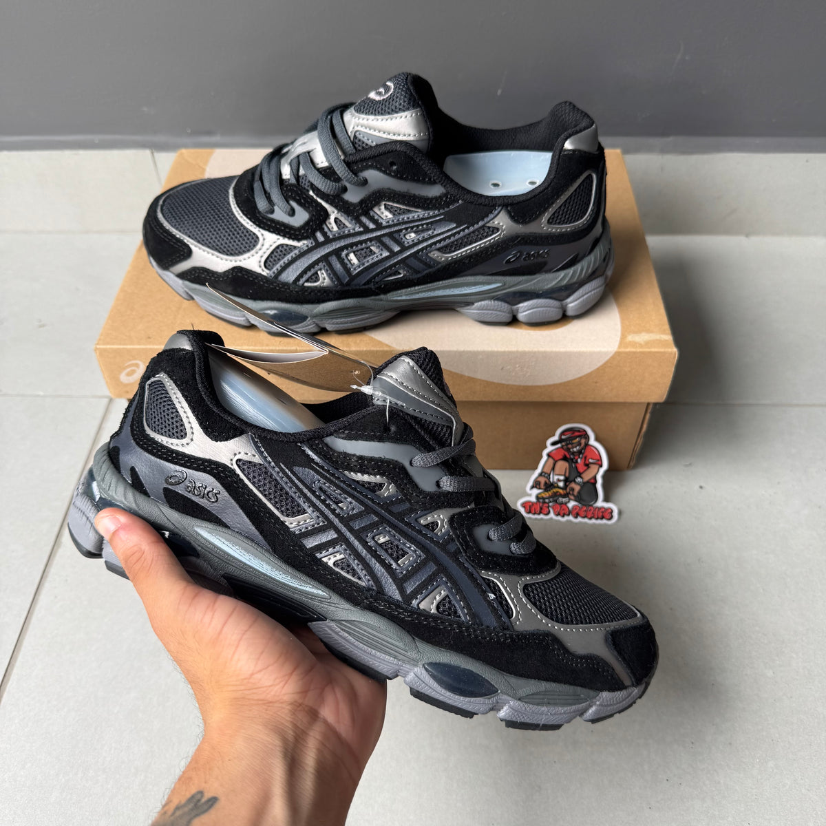 Asics Gel NYC “All Black”