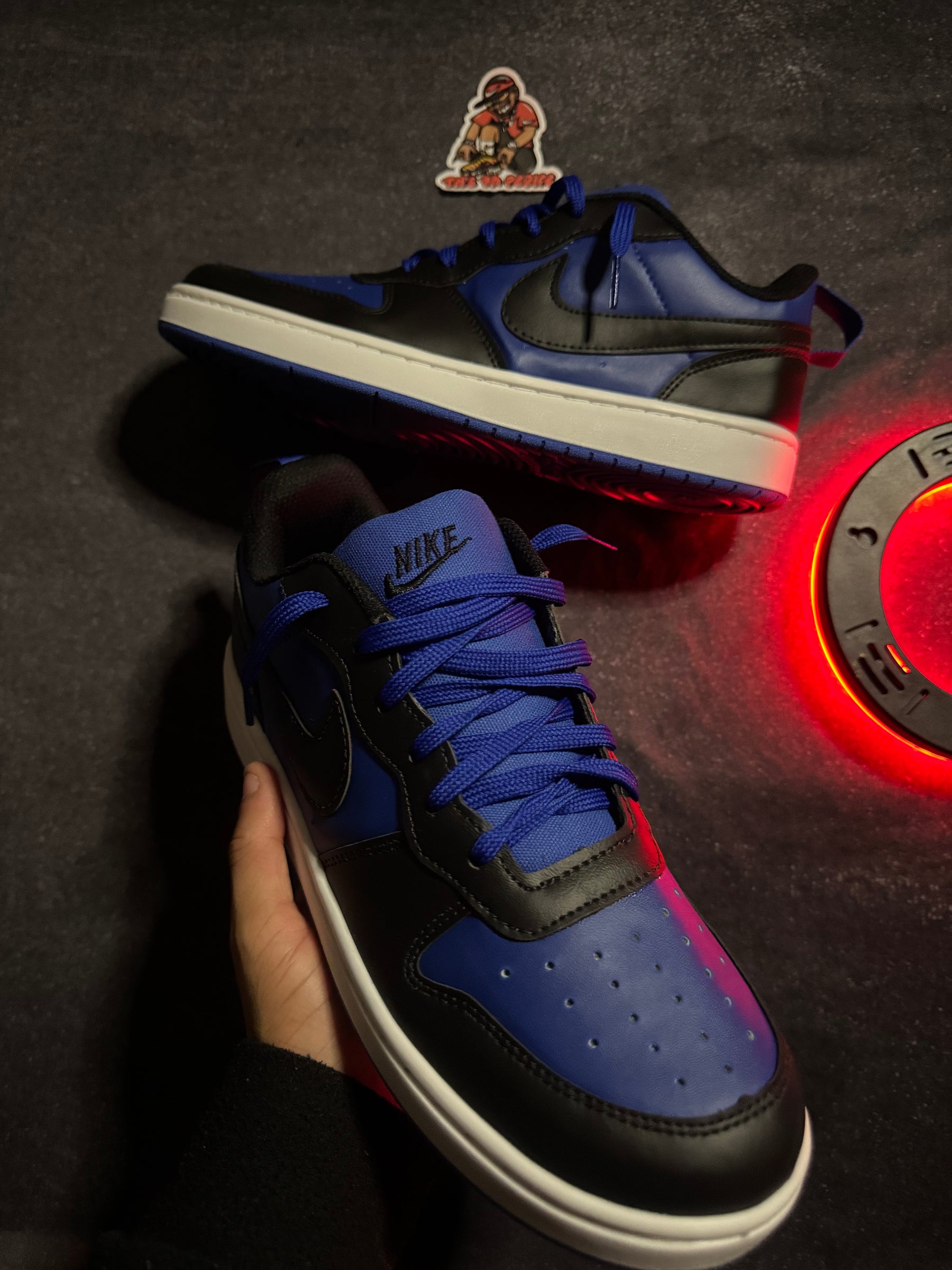 Tênis Nike Borough - Azul/Preto