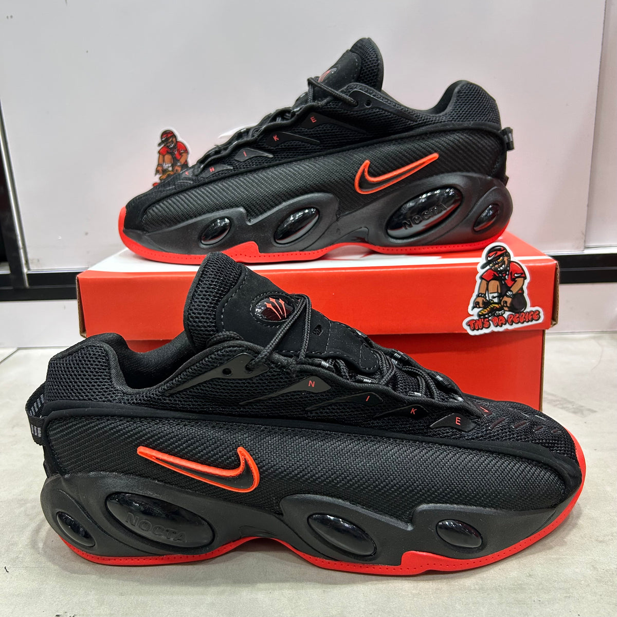 Air Max Nocta Glide “black Red”